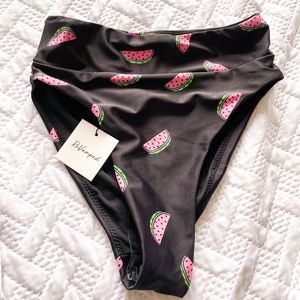 NWT watermelon bikini bottoms